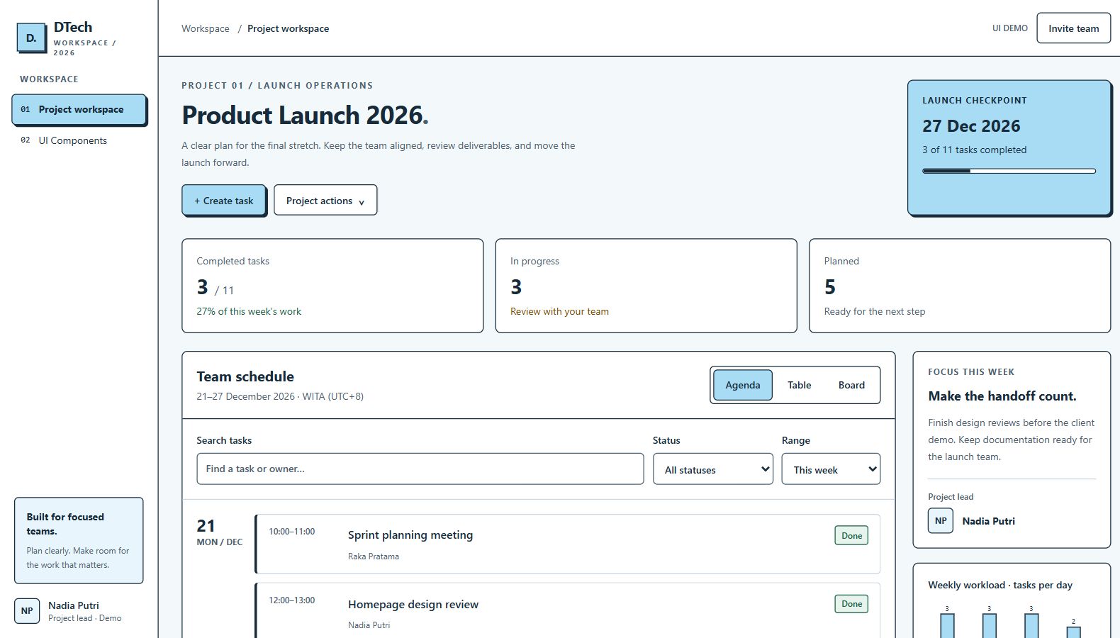 Preview Oripio · Redesign V1